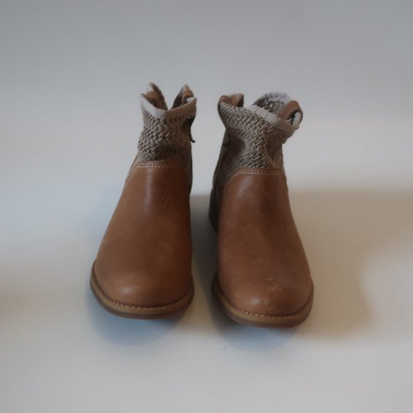 TIMBERLAND, Savin Hill Leather & Open Weave Ankle Booties 7* - Picture 3 of 11